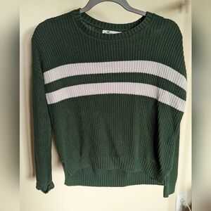 Green Hollister sweater